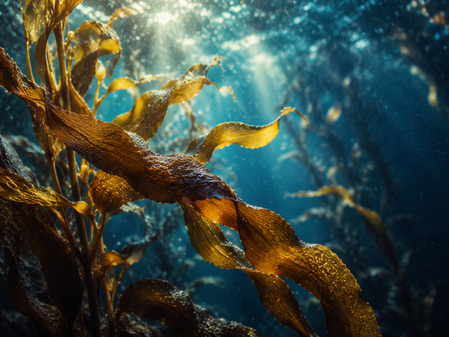 Marine algae used in Mar formulas
